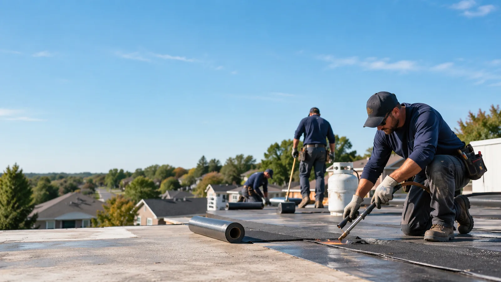 Flat Roof Leak Repair providers in Hertel, WI